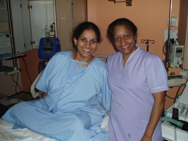 Nurse aunty!;)
