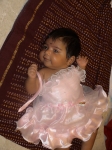 my pink frock..pretty!!:)