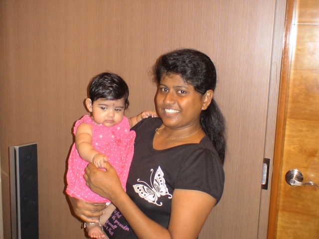 With Mali Aunty